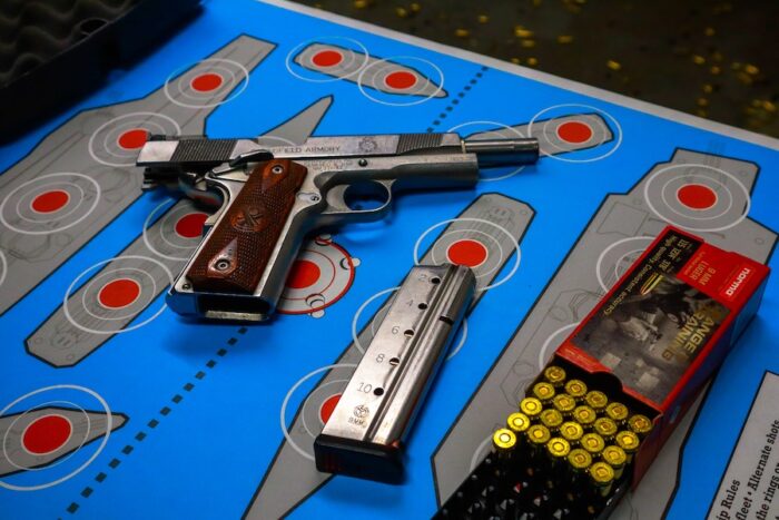 Handgun Live Fire Training Session